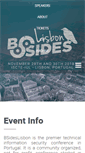 Mobile Screenshot of bsideslisbon.org